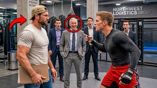 My CEO s Black Belt Son Forced Me to Spar Unaware I Once Led a Navy SEAL Rescue Team