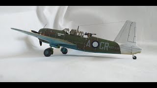 Vultee Vengeance Frog 1/72. A Build In Pictures. A Vintage Kit From 1970.