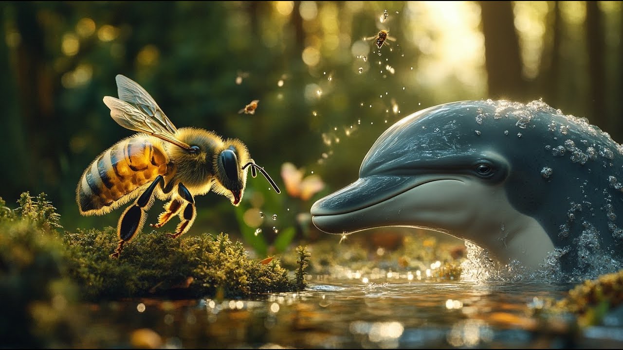 Удивительные секреты животных: что скрывают пчелы, осьминоги и дельфины?