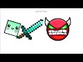 pretty good run on lvl crazy geometry dash
