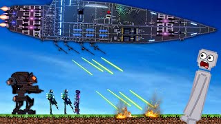 ยานอวกาศบุกโลกบักข่อย !!!  (โลกที่มีเเต่สัตว์ประหลาด)   - People Playground [เทพพระเจ้าข่อย] screenshot 5