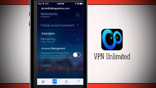 VPN Unlimited IPhone Demo DailyAppShow screenshot 1