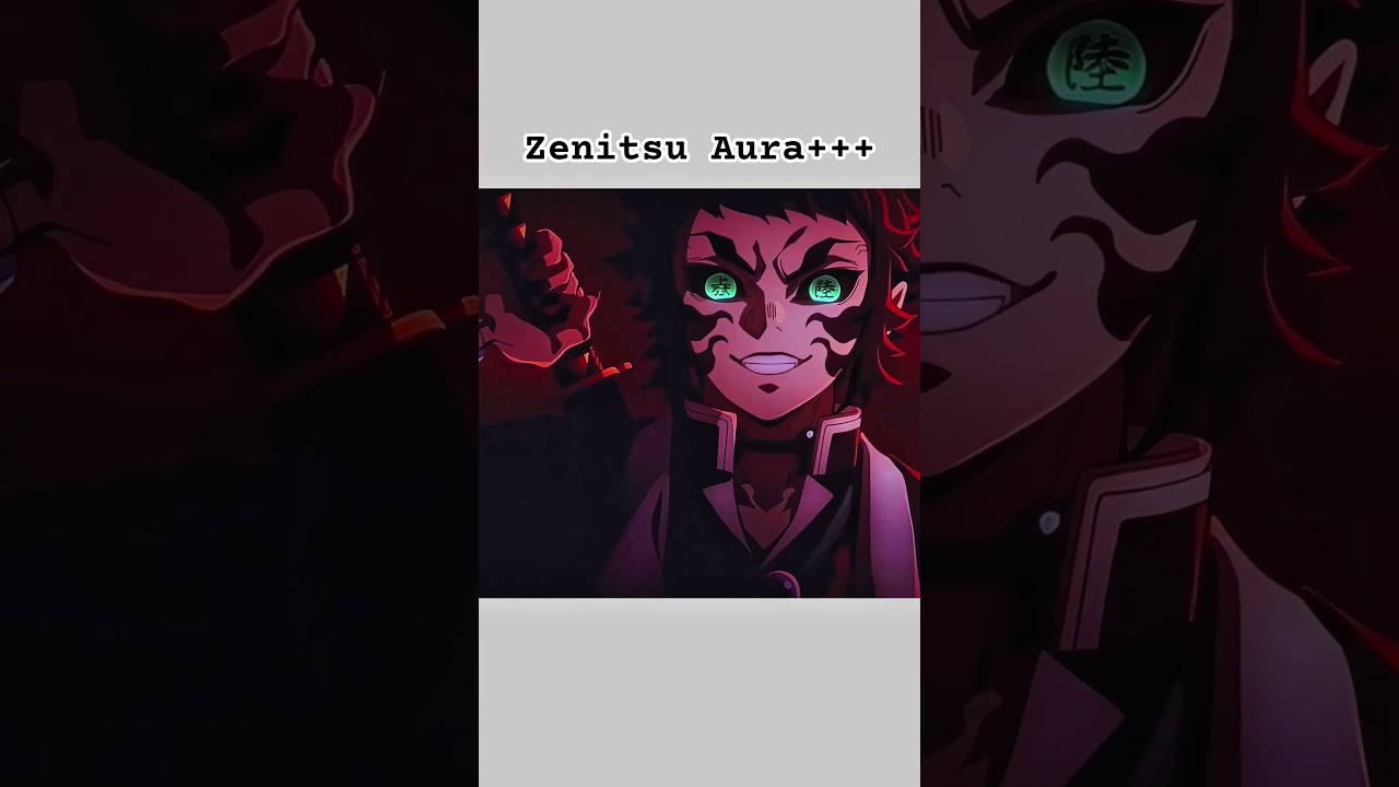 Zenitsu Aura || demon slayer infinity castle 