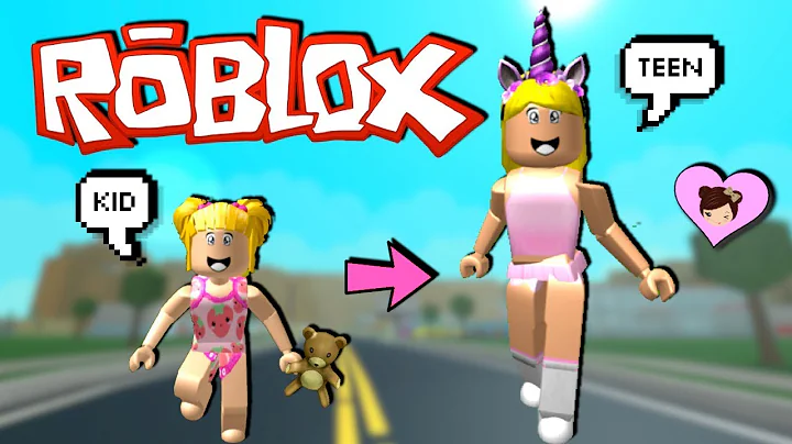 Goldie Becomes a Teenager in Roblox - Growing Up G...