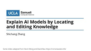 Explain AI Models by Locating and Editing Knowledge