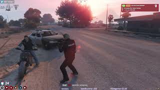 Mendoza gets whacked by a Biker | GTA 5 RP NoPixel 3.0