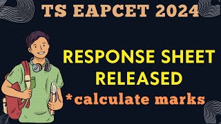 TS EAPCET 2024 Response sheet | How to check EAPCET marks #tseapcet2024