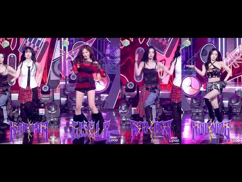 AESPA "RICH MAN" 4FANCAMS // MBC Music core