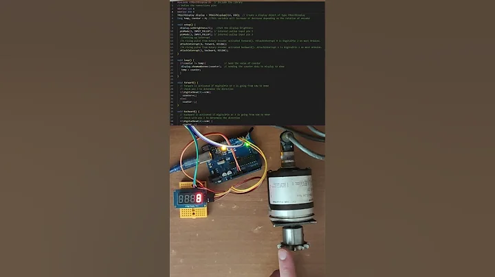 Using Rotary Encoder with Arduino | TM1637 LCD Display