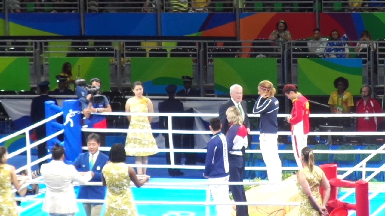 Gold Medal Ceremony ( Womens Boxing 60 KG ) YouTube