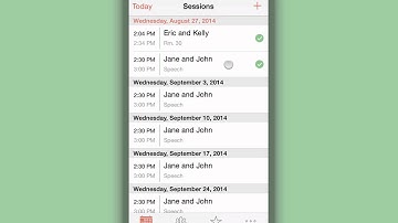 Scheduling Percentally Pro Sessions - Single Instances and Repeating Events