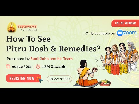 Come vedere Pitru Dosh e medicinali - live Webinar English