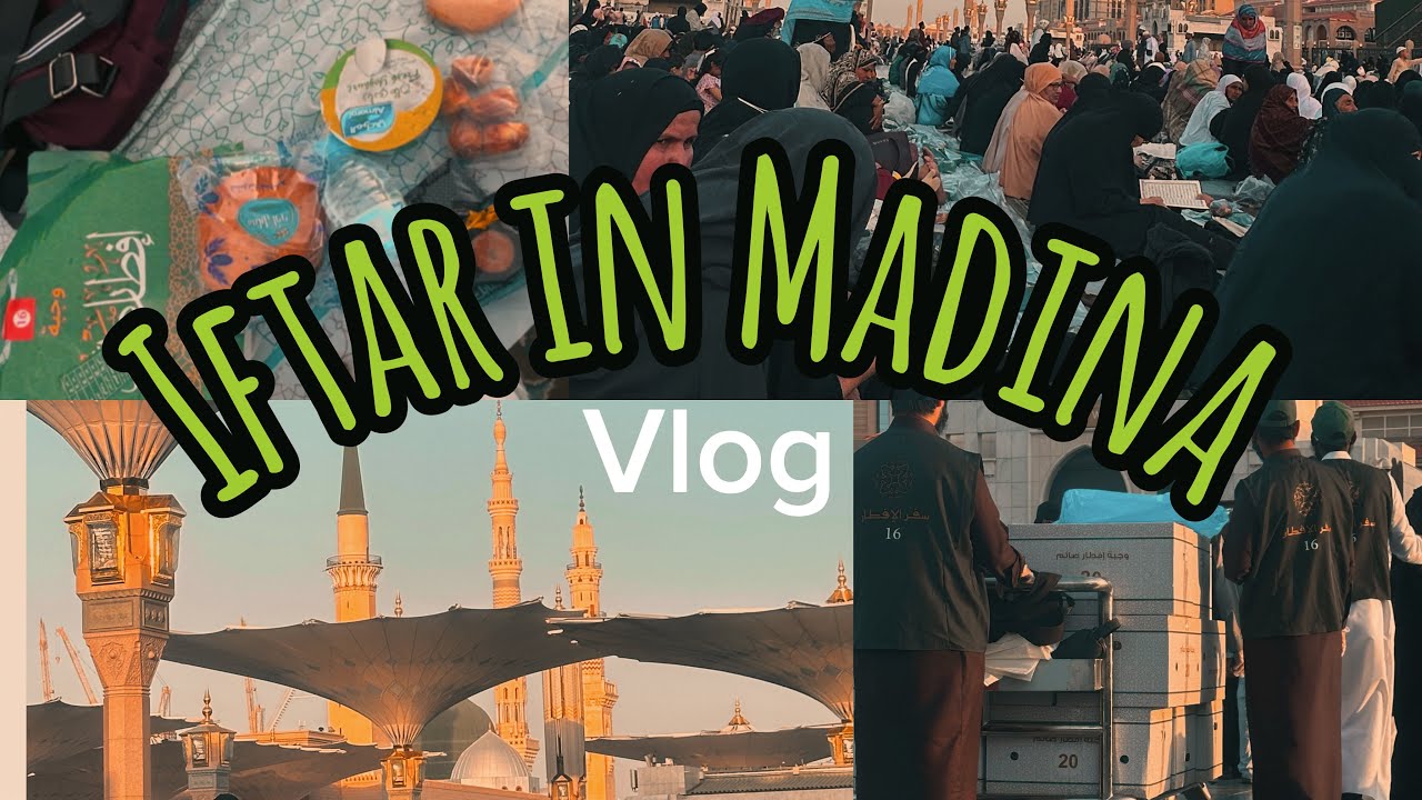 Iftar at Masjid Nabawi 🕌 | Most Peaceful Ramadan vlog from madina