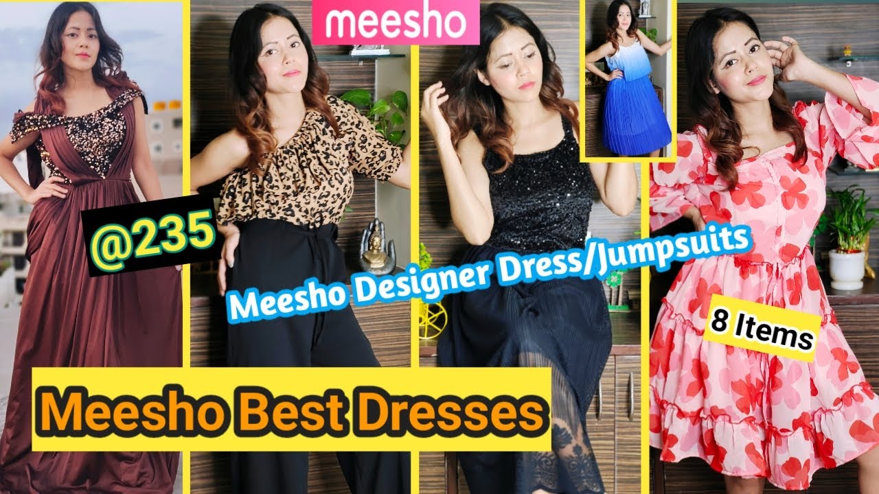 Meesho Meesho Designer Partywear Dress/Jumpsuit Haul Meesho Western