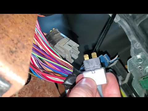 2003 Dodge Ram 1500 Power Door Lock Fuses & Power Window Circuit Breaker Location