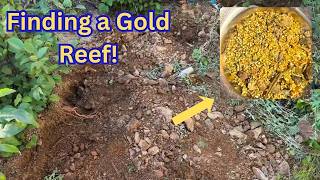 Epic Gold Strike after finding a Rich Virgin Gold Reef!