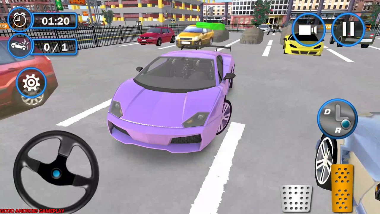 Car Parking School 2018:Multi-Level Car Driving - LAMBORGHINI Vehicle Unlocked |Android GamePlay HD