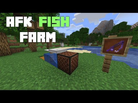 Tutorial per un allevamento di pesca AFK in Minecraft (senza fare nulla)