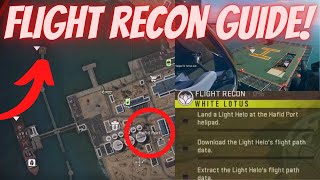 How To Land Helo at HAFID PORT Helipad & Download/Extract FLIGHT PATH Data! (MW2 DMZ Guide)