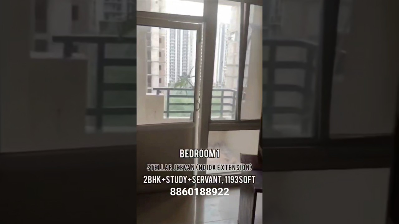 Stellar Jeevan | Spacious 2BHK + Study + Store | Registered Unit in Noida Extension