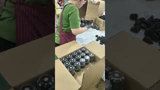 Watch our skilled team handle paste shoe polish printing, assembly, and packaging seamlessly!