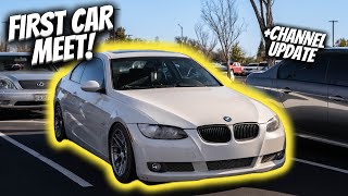 CRAZY CARS AND COFFEE WITH MY E92 335I! (CHANNEL UPDATE)