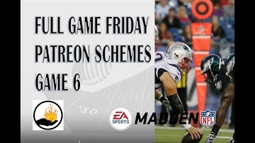 MADDEN 20 FULL GAME FRIDAY #6 - EAGLES PB