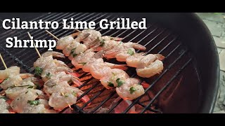Cilantro Lime Grilled Shrimp