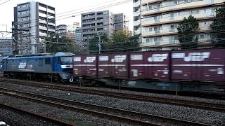 2016/11/03 JR貨物 56レ EF210-142 鶴見駅