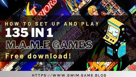 The easiest way to set up and play MAME games 135 in 1 pack on android