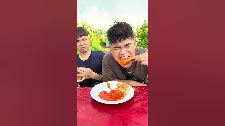 Khi bạn là thánh ăn cay nhưng không ăn được mặn 🤣#shorts