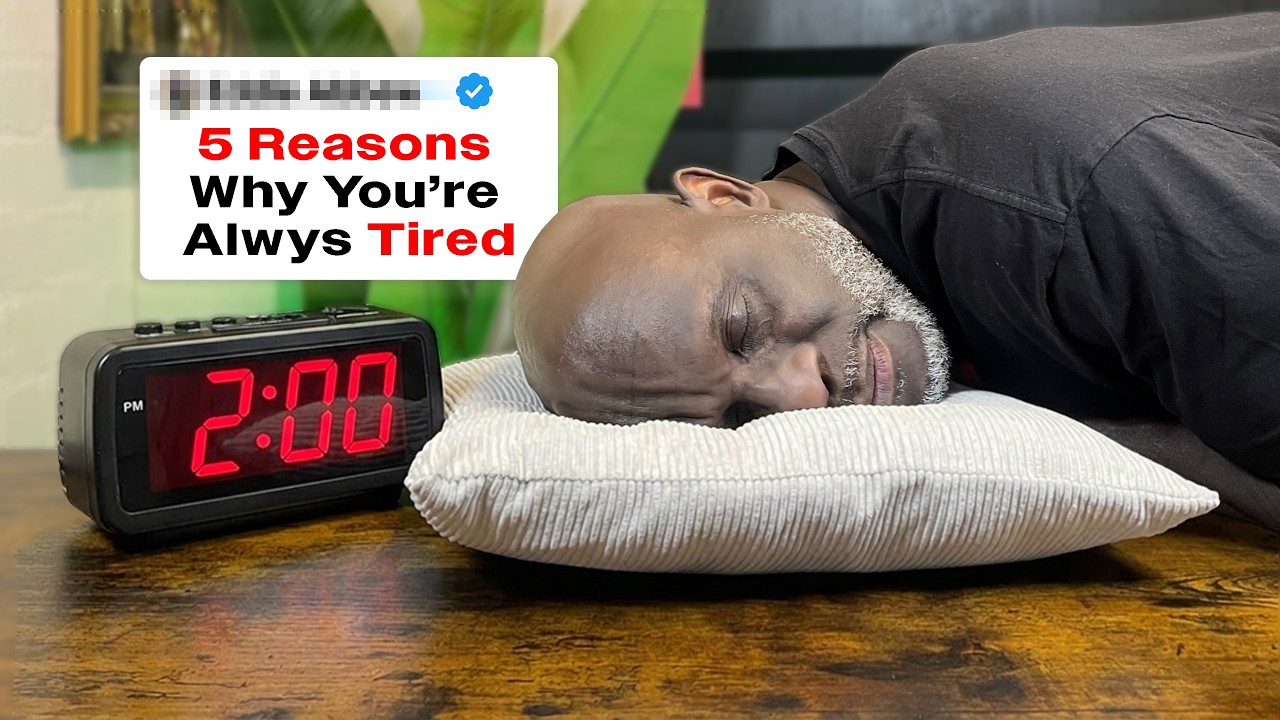 5 Reasons Why You Are Always Tired! YouTube