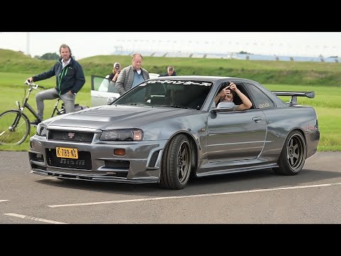 JDM Cars leaving Japfest 2025- Chaser, Rocket Bunny 350Z,  NSX, Century, 3000 GT, R34, 370Z Nismo..
