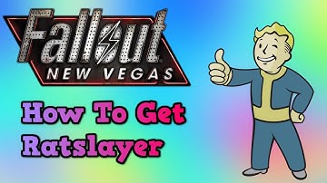 Fallout New Vegas:How To Get Ratslayer (Best Weapon At Level One)