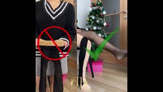 Ithal Orjinal Pelus Polarli Ten Rengi Corap Korse