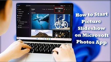 How to Start Picture Slideshow in Windows 11 Photos App | New Feature