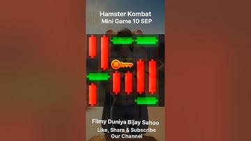 10 September ।। Mini Game PUZZLE ।। Daily Combo ।। Hamster Kombat (100% SOLVED)