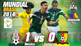 Cuando la Selección Mexicana sí sabía anotar en mundiales 😥 México vs Camerún 🏆 Brasil 2014