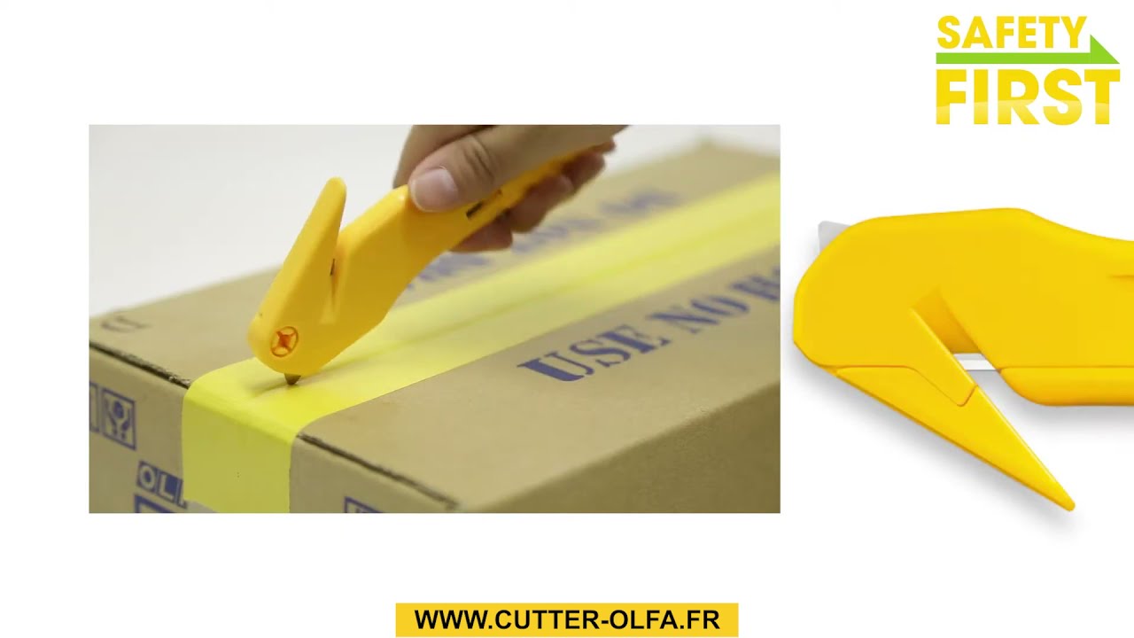 Cutters de poche OLFA, Ouverture colis et emballages