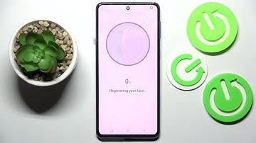 How to Set Up Face Unlock on Samsung Galaxy M53 - Add Face Recognition