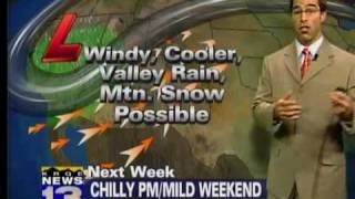 Overnight forecast Oct. 1, 2009
