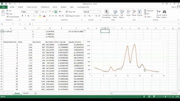 Developing stream Rating Curve Equation and curve Using EXCEL [ Step By Step ]