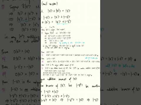 Null vector is