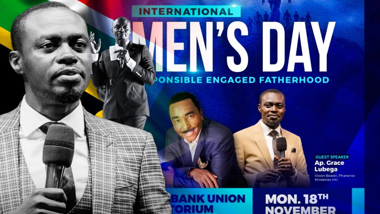 🔴INTERNATIONAL MENS CONFERENCE SOUTH AFRICA | THE MANDATE OF MAN - APOSTLE GRACE LUBEGA