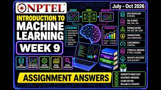 NPTEL Introduction to Machine Learning| Week 9 Assignment Answers 2026 |   #machinelearning #ml