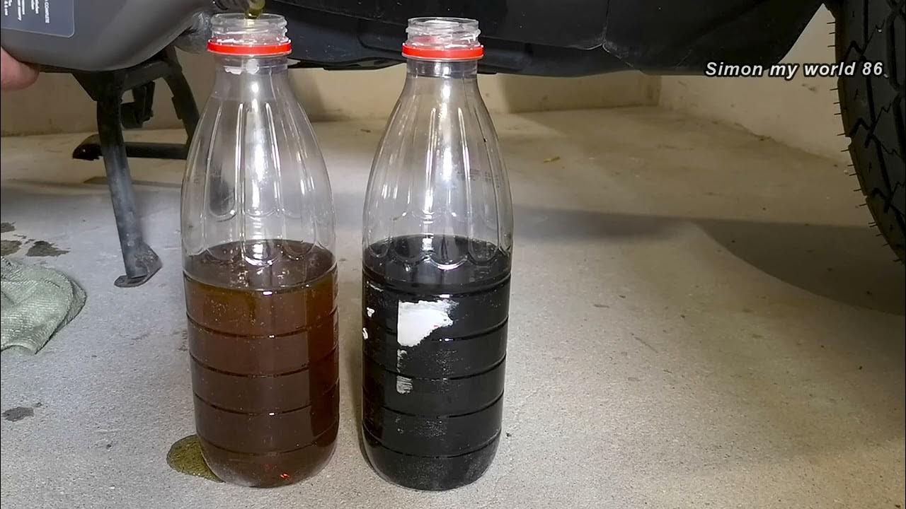 Jak wymieni olej w skuterze bez miary poziomu oleju how to change