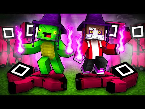 K POP DEMON JJ And Mikey Vs SQUID GAME Maizen Minecraft Animation