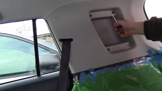 2015 Scion xB C-Pillar Storage Net Installation