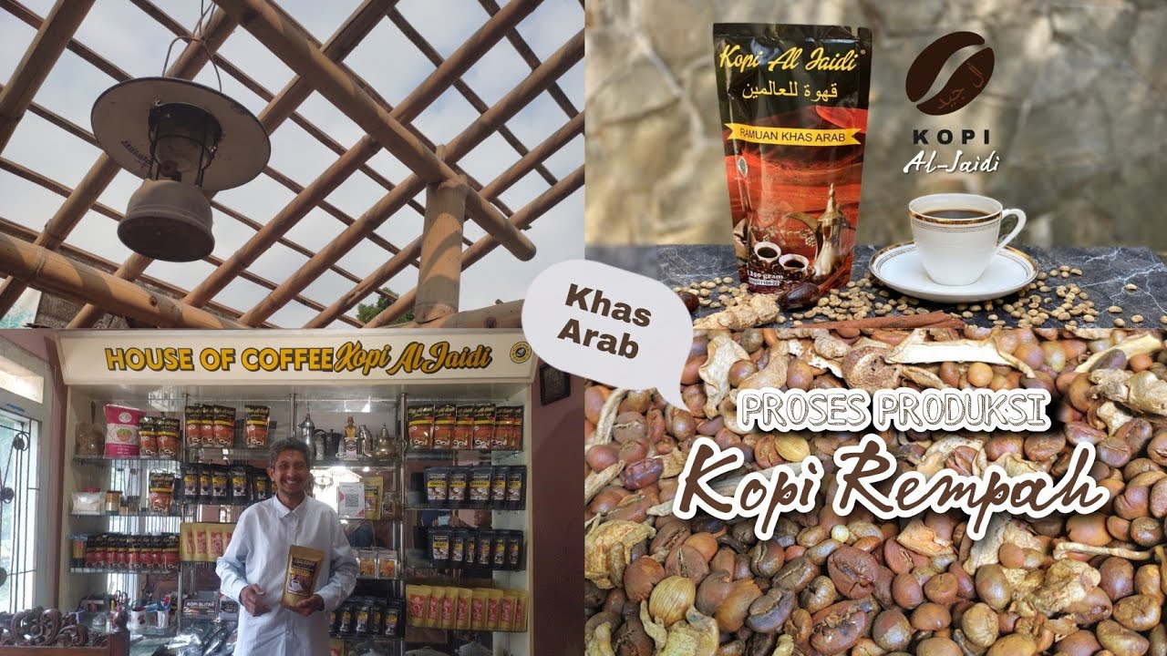 Proses Produksi Kopi Rempah Spesial . Khas Arab by Al-Jaidi ☕| Authentic Arabian Spiced Coffee