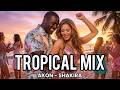 Akon Ft Shakira - Midnight Tropical | Tropical Music Mix 2026 (AI Music Video) 🌴🔥